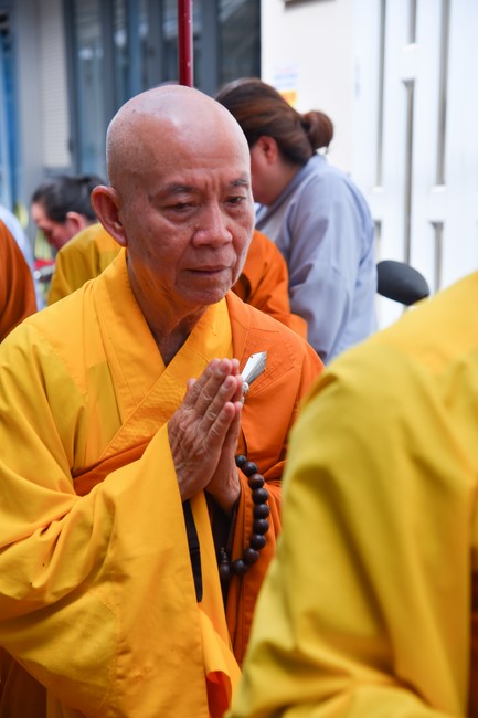 Buddhist Dieu Nguyet 's death Anniversary at Minh Chat ashram, Can Tho Province