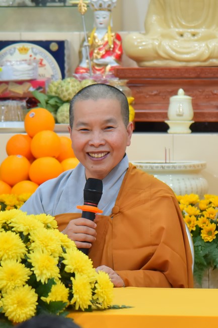 Buddhist Dieu Nguyet 's death Anniversary at Minh Chat ashram, Can Tho Province