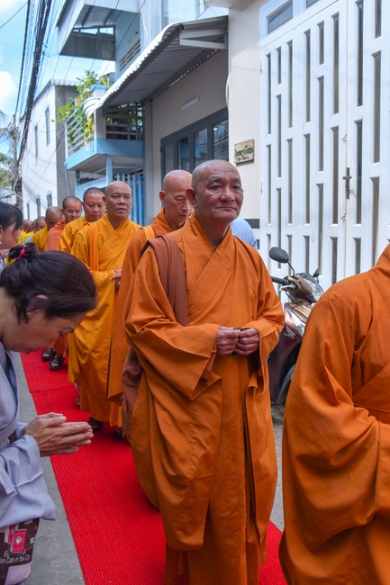 Buddhist Dieu Nguyet 's death Anniversary at Minh Chat ashram, Can Tho Province
