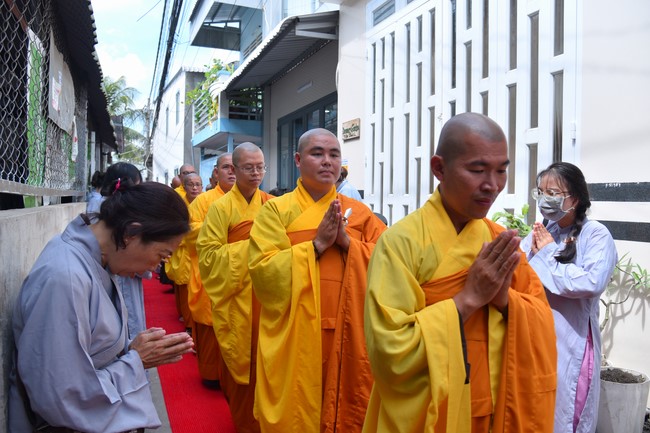 Buddhist Dieu Nguyet 's death Anniversary at Minh Chat ashram, Can Tho Province
