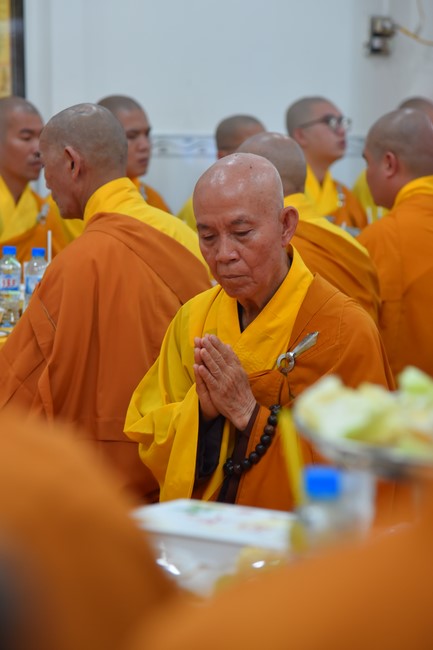 Buddhist Dieu Nguyet 's death Anniversary at Minh Chat ashram, Can Tho Province