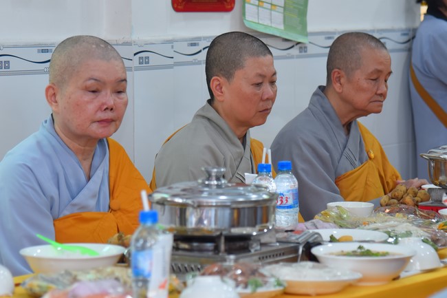 Buddhist Dieu Nguyet 's death Anniversary at Minh Chat ashram, Can Tho Province