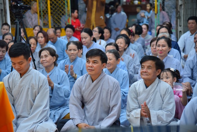 Buddhist Dieu Nguyet 's death Anniversary at Minh Chat ashram, Can Tho Province