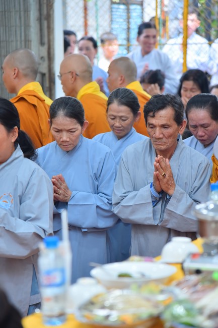 Buddhist Dieu Nguyet 's death Anniversary at Minh Chat ashram, Can Tho Province