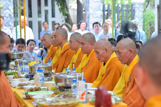 Buddhist Dieu Nguyet 's death Anniversary at Minh Chat ashram, Can Tho Province