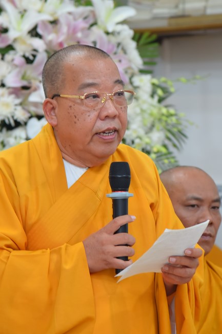 Buddhist Dieu Nguyet 's death Anniversary at Minh Chat ashram, Can Tho Province