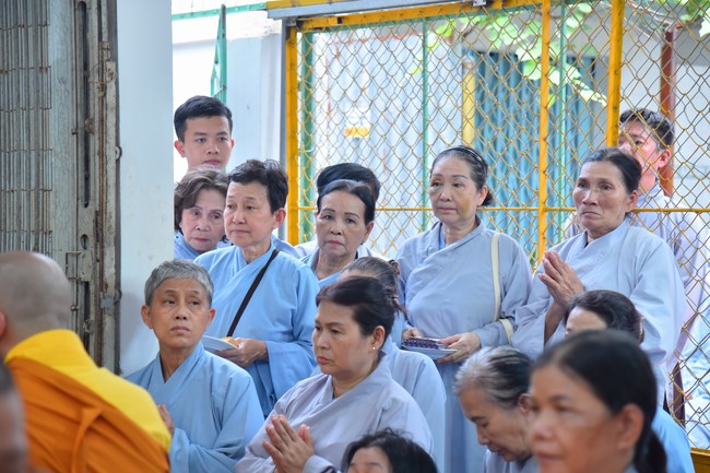 Buddhist Dieu Nguyet 's death Anniversary at Minh Chat ashram, Can Tho Province