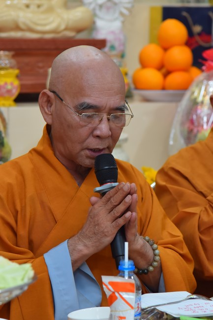 Buddhist Dieu Nguyet 's death Anniversary at Minh Chat ashram, Can Tho Province