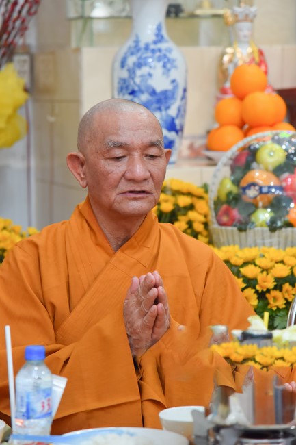Buddhist Dieu Nguyet 's death Anniversary at Minh Chat ashram, Can Tho Province