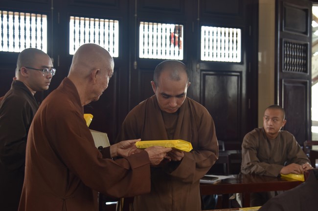 Quỹ đào tạo Tăng tài Ngộ Chân Tử cúng dường tại trường Trung cấp Phật học TP.HCM - Đồng Nai - Cần Thơ