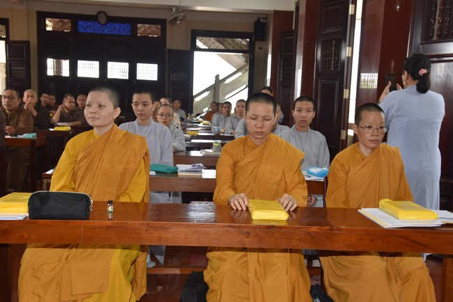 Quỹ đào tạo Tăng tài Ngộ Chân Tử cúng dường tại trường Trung cấp Phật học TP.HCM - Đồng Nai - Cần Thơ