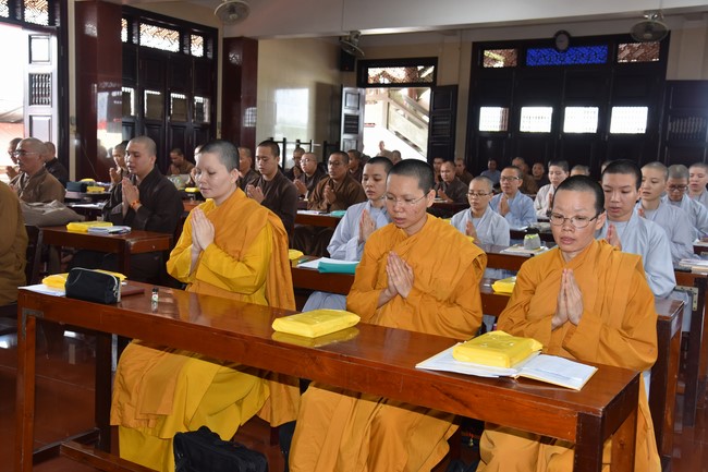 Quỹ đào tạo Tăng tài Ngộ Chân Tử cúng dường tại trường Trung cấp Phật học TP.HCM - Đồng Nai - Cần Thơ