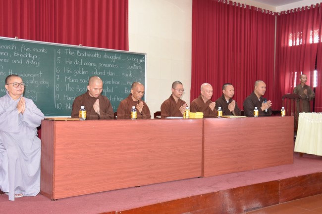 Quỹ đào tạo Tăng tài Ngộ Chân Tử cúng dường tại trường Trung cấp Phật học TP.HCM - Đồng Nai - Cần Thơ