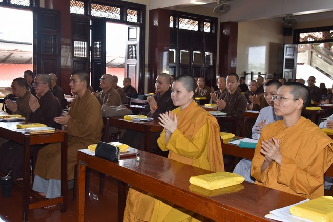 Quỹ đào tạo Tăng tài Ngộ Chân Tử cúng dường tại trường Trung cấp Phật học TP.HCM - Đồng Nai - Cần Thơ