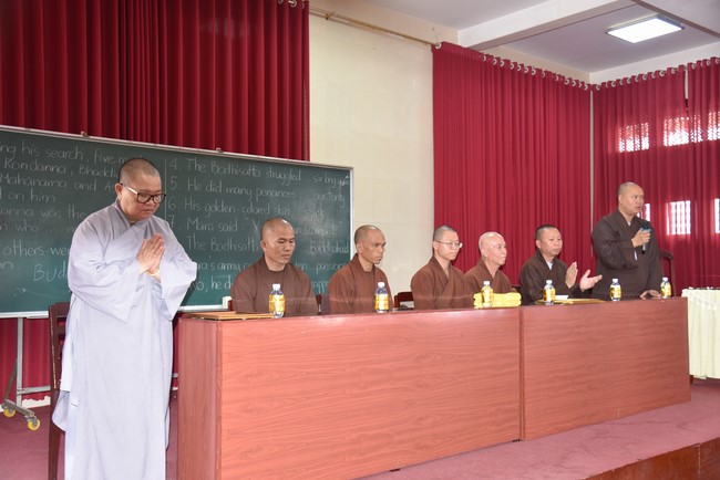 Quỹ đào tạo Tăng tài Ngộ Chân Tử cúng dường tại trường Trung cấp Phật học TP.HCM - Đồng Nai - Cần Thơ