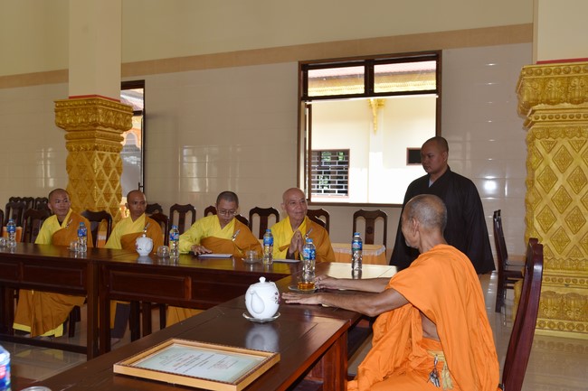 Quỹ đào tạo Tăng tài Ngộ Chân Tử cúng dường tại trường Trung cấp Phật học TP.HCM - Đồng Nai - Cần Thơ