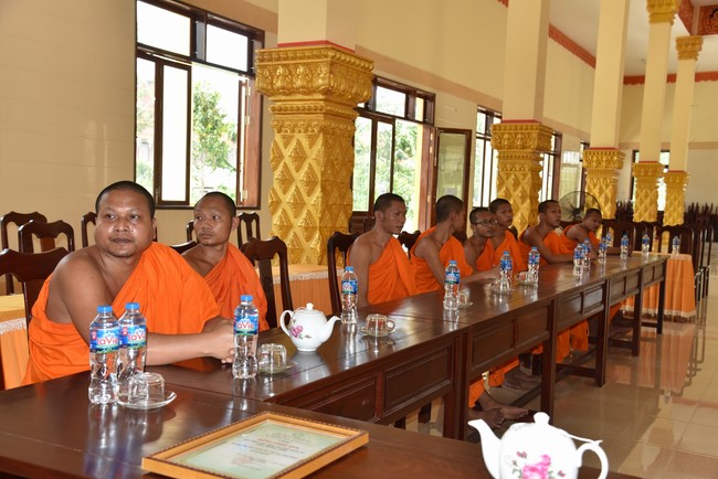 Quỹ đào tạo Tăng tài Ngộ Chân Tử cúng dường tại trường Trung cấp Phật học TP.HCM - Đồng Nai - Cần Thơ