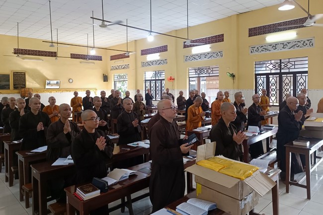 Quỹ đào tạo Tăng tài Ngộ Chân Tử cúng dường tại trường Trung cấp Phật học TP.HCM - Đồng Nai - Cần Thơ