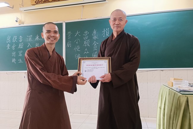 Quỹ đào tạo Tăng tài Ngộ Chân Tử cúng dường tại trường Trung cấp Phật học TP.HCM - Đồng Nai - Cần Thơ