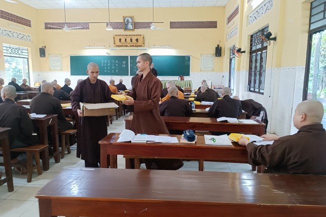 Quỹ đào tạo Tăng tài Ngộ Chân Tử cúng dường tại trường Trung cấp Phật học TP.HCM - Đồng Nai - Cần Thơ