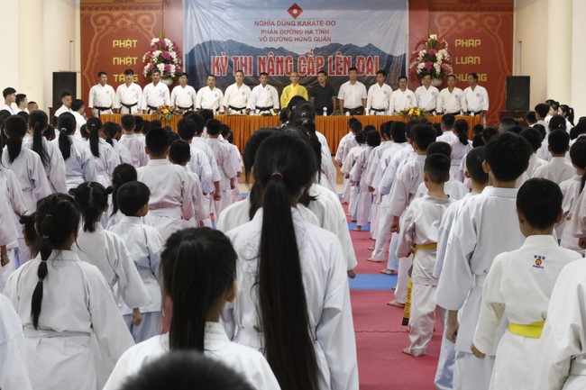 Chùa Giai Lam - Hà Tĩnh: Lễ sám hối và Cuộc thi lên đai Karate-Do