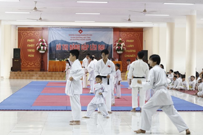 Chùa Giai Lam - Hà Tĩnh: Lễ sám hối và Cuộc thi lên đai Karate-Do