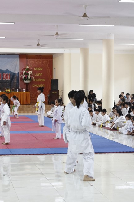 Chùa Giai Lam - Hà Tĩnh: Lễ sám hối và Cuộc thi lên đai Karate-Do