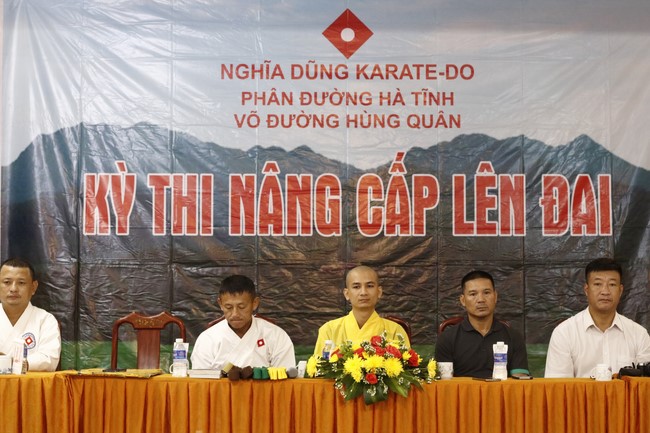 Chùa Giai Lam - Hà Tĩnh: Lễ sám hối và Cuộc thi lên đai Karate-Do