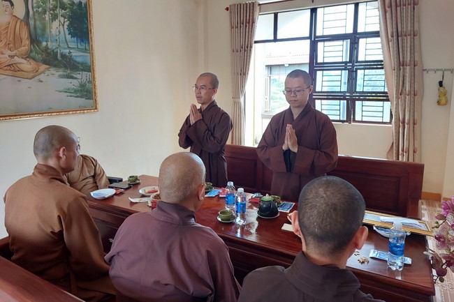 Donating to Gia Lai – Ninh Thuận – Bình Thuận Buddhist Intermediate School from Ngo Chan Tu Education Talent Monk Fund