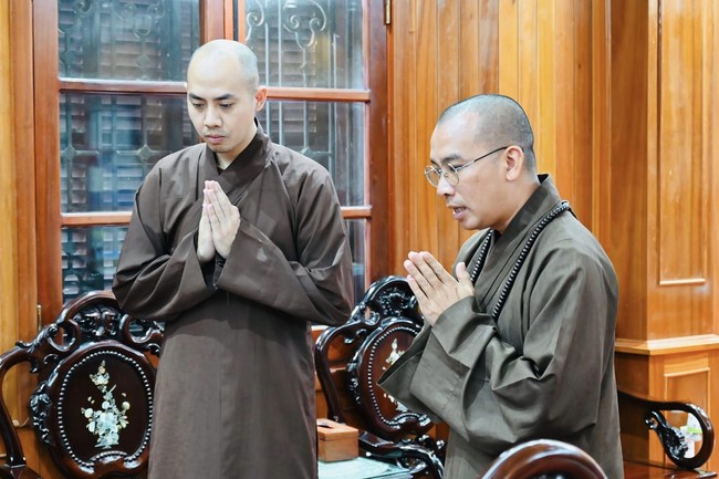 Quỹ đào tạo Tăng tài Ngộ Chân Tử cúng dường đến Học viện PGVN tại Hà Nội