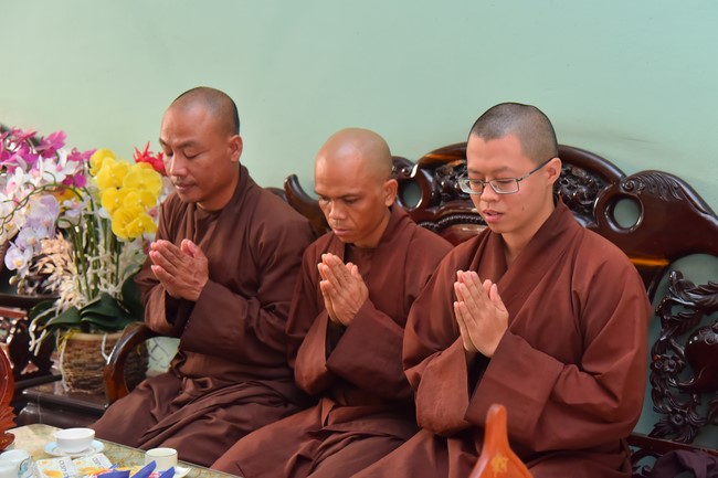 Quỹ đào tạo Tăng tài Ngộ Chân Tử cúng dường tại trường Trung cấp Phật học Long An – Bình Dương