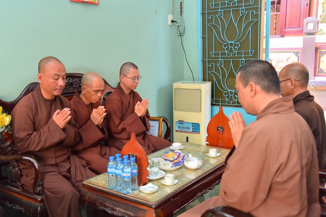 Quỹ đào tạo Tăng tài Ngộ Chân Tử cúng dường tại trường Trung cấp Phật học Long An – Bình Dương