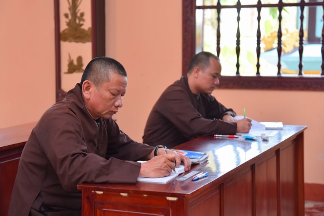 Quỹ đào tạo Tăng tài Ngộ Chân Tử cúng dường tại trường Trung cấp Phật học Long An – Bình Dương