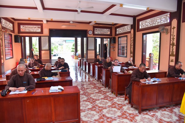 Quỹ đào tạo Tăng tài Ngộ Chân Tử cúng dường tại trường Trung cấp Phật học Long An – Bình Dương