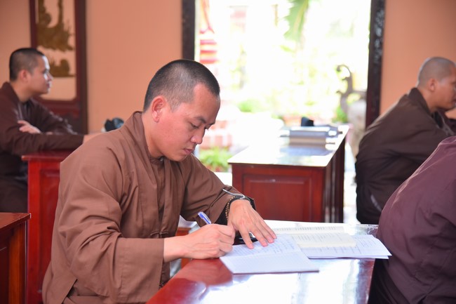 Quỹ đào tạo Tăng tài Ngộ Chân Tử cúng dường tại trường Trung cấp Phật học Long An – Bình Dương