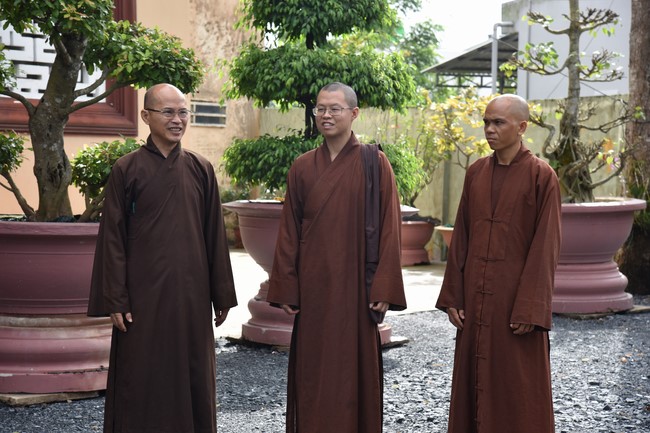 Quỹ đào tạo Tăng tài Ngộ Chân Tử cúng dường tại trường Trung cấp Phật học Long An – Bình Dương