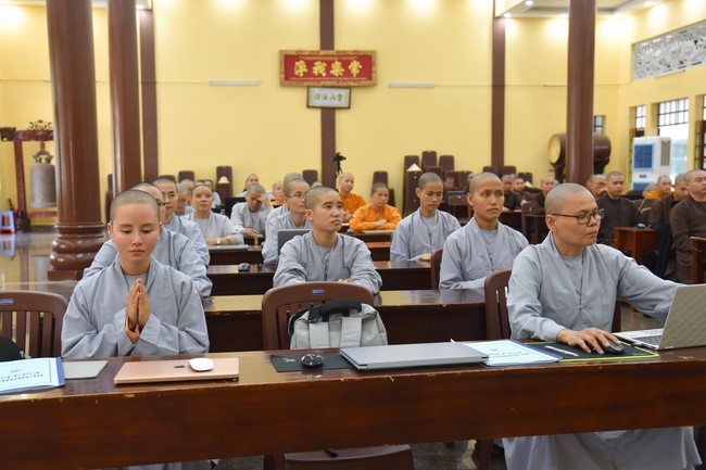 Quỹ đào tạo Tăng tài Ngộ Chân Tử cúng dường tại trường Trung cấp Phật học Long An – Bình Dương