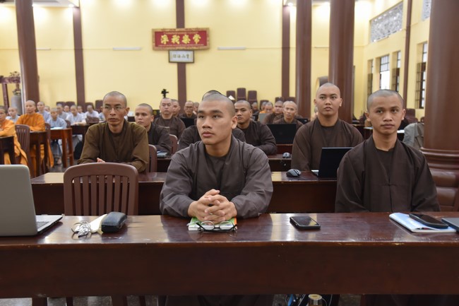 Quỹ đào tạo Tăng tài Ngộ Chân Tử cúng dường tại trường Trung cấp Phật học Long An – Bình Dương