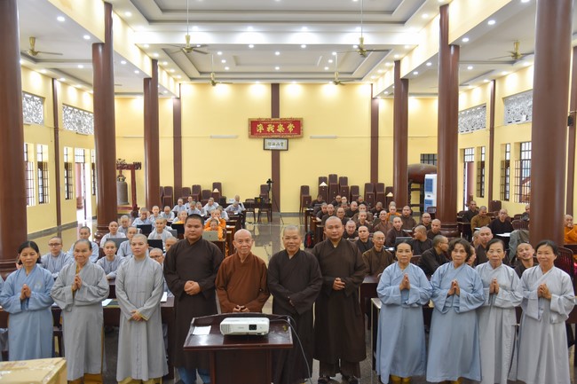 Quỹ đào tạo Tăng tài Ngộ Chân Tử cúng dường tại trường Trung cấp Phật học Long An – Bình Dương