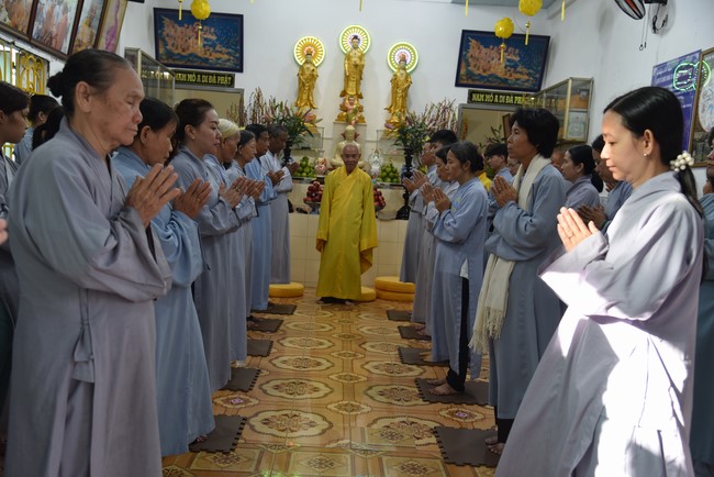 The 9th One-Day Retreat at Minh Chat ashram in Can Tho