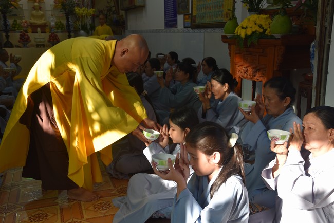 The 9th One-Day Retreat at Minh Chat ashram in Can Tho