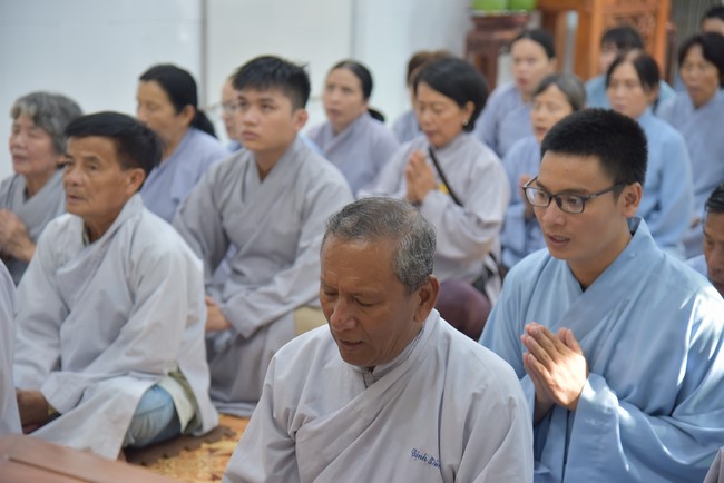 The 9th One-Day Retreat at Minh Chat ashram in Can Tho