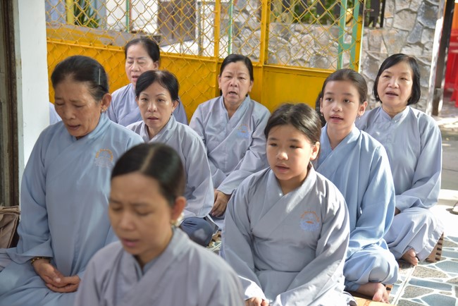 The 9th One-Day Retreat at Minh Chat ashram in Can Tho