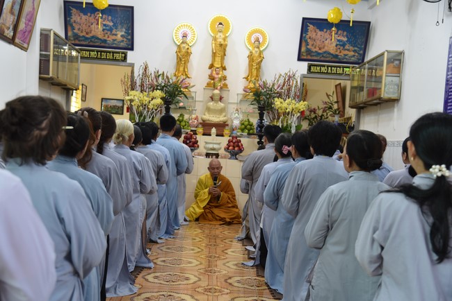 The 9th One-Day Retreat at Minh Chat ashram in Can Tho