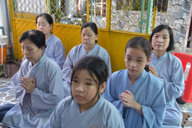 The 9th One-Day Retreat at Minh Chat ashram in Can Tho