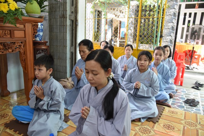 The 9th One-Day Retreat at Minh Chat ashram in Can Tho