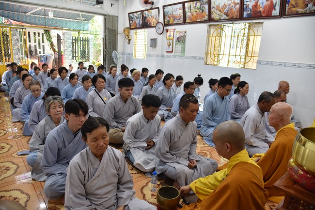 The 9th One-Day Retreat at Minh Chat ashram in Can Tho