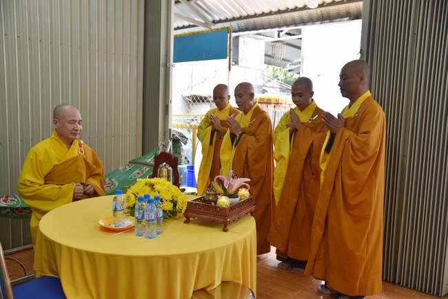 The 9th One-Day Retreat at Minh Chat ashram in Can Tho