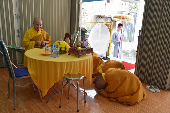 The 9th One-Day Retreat at Minh Chat ashram in Can Tho