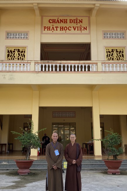 Donating to Bà Rịa - Vũng Tàu province’s Buddhist Intermediate School from NCT Education Talent Monk Fund